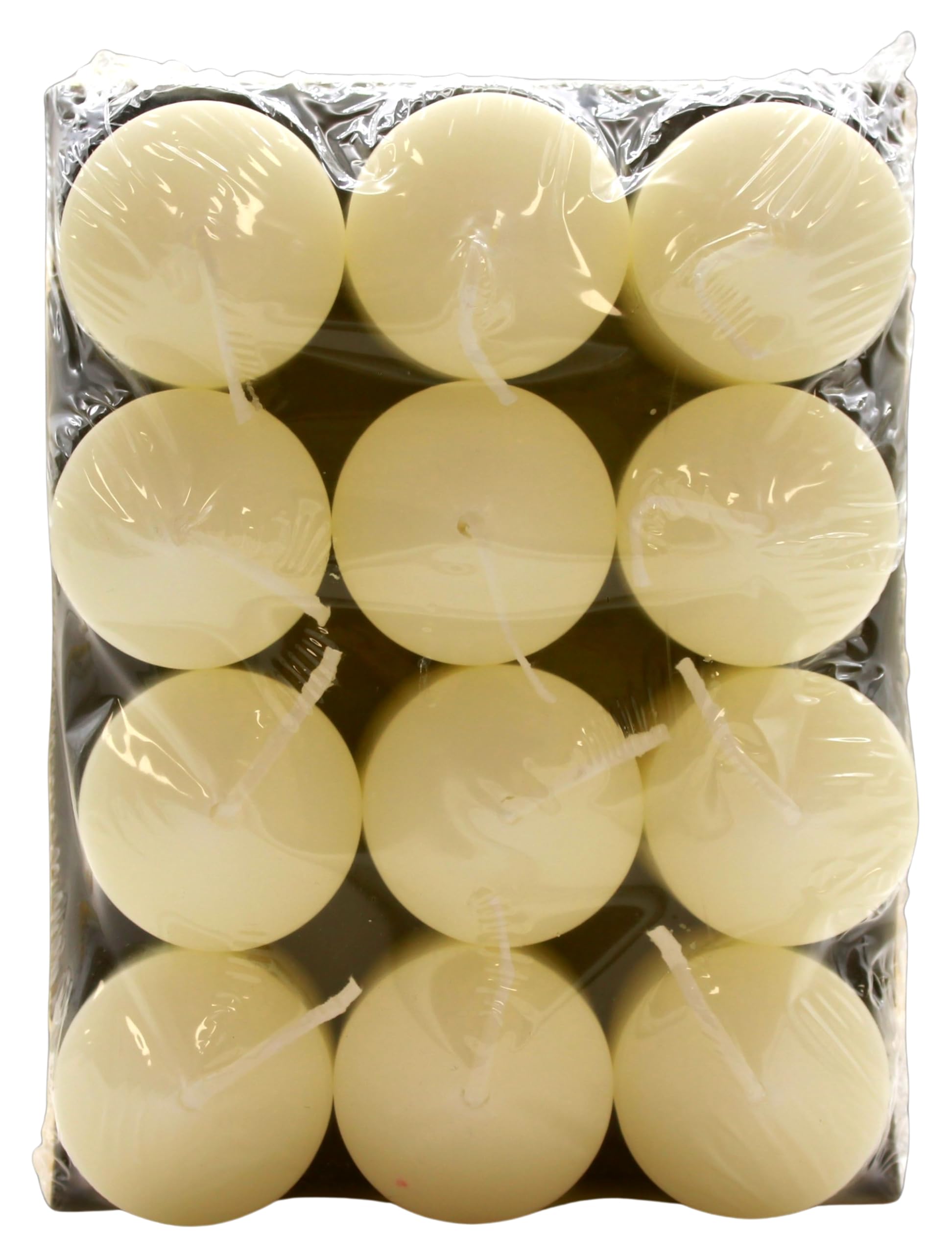 Kerzen & Brennzubehör 72 Stumpenkerzen Ø 40 mm · 60 mm Elfenbein Ivory Blockkerzen