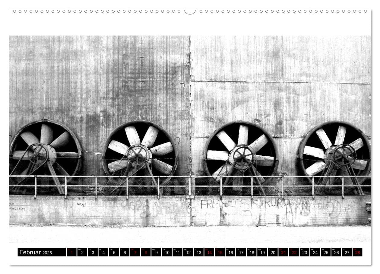 LaPaDu-Hüttenwerk Duisburg (hochwertiger Premium Wandkalender 2026 DIN A2 quer), Kunstdruck in Hochglanz: Industriekultur vom Feinsten (CALVENDO Orte)