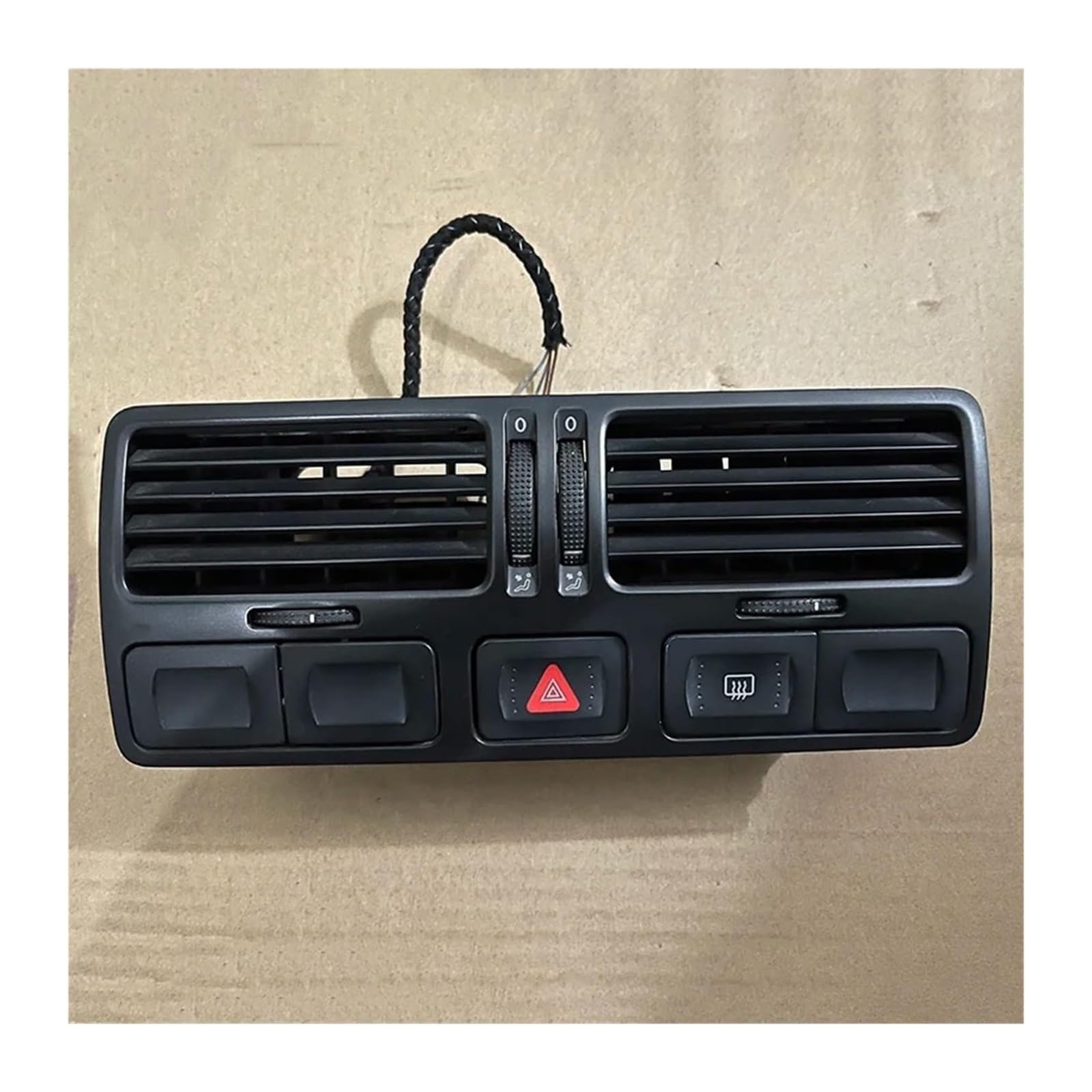 Grille d'aération centrale pour VW Golf 4 et Bora de 1999 à 2009