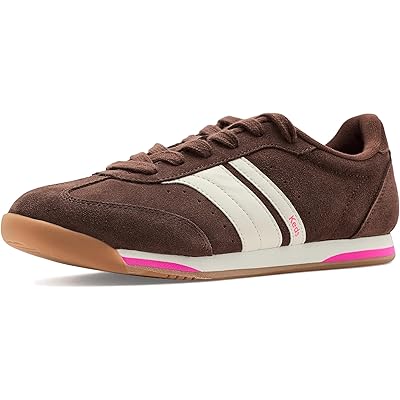 Keds Revival Lace-Up chocolate/egret suede/leather