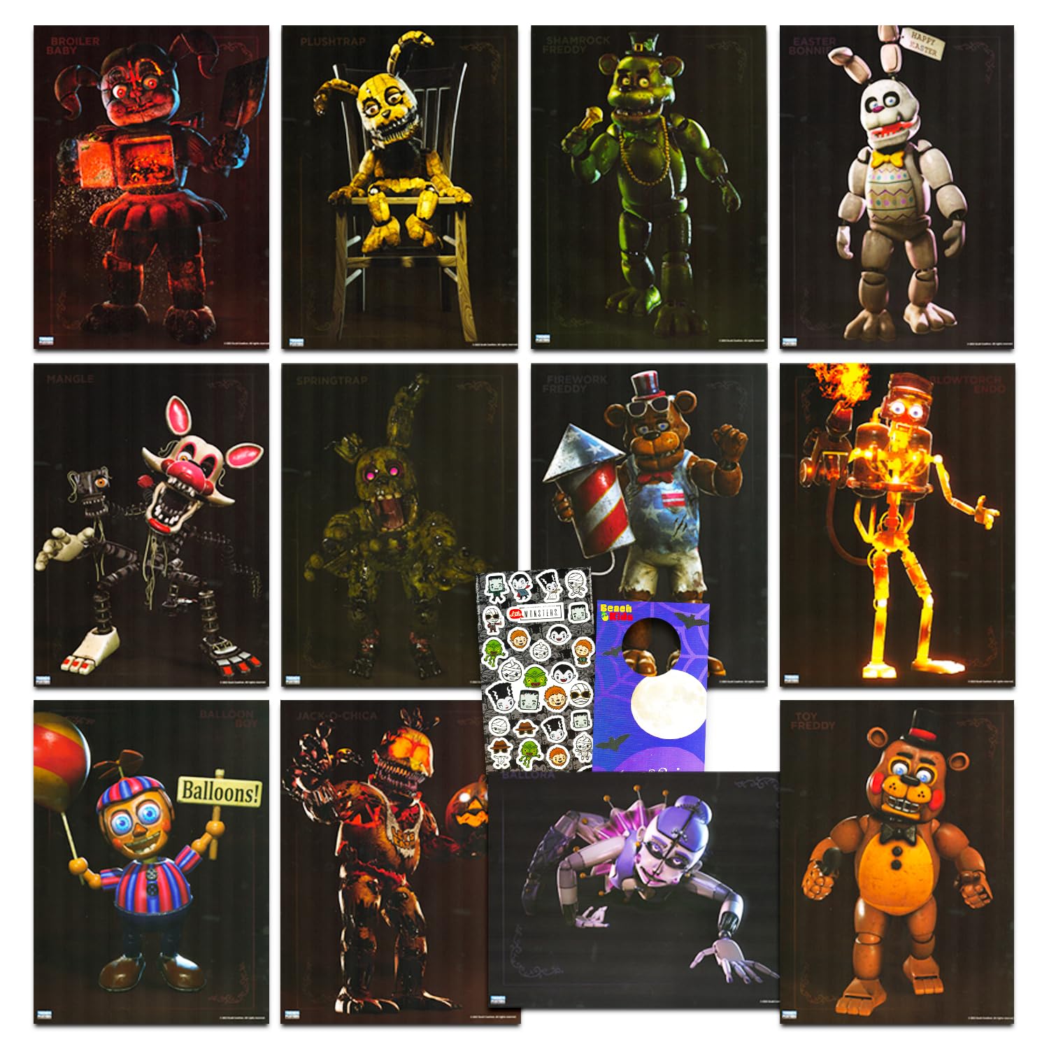 Amazon.com: Funko Five Nights at Freddy's Posters for Bedroom
