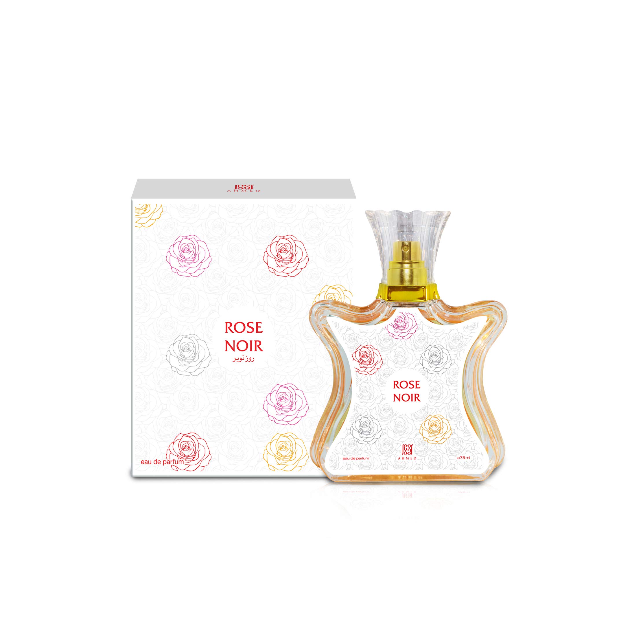 Ahmed Al Maghribi Perfumes Rose Noir for Unisex EDP (75ml)