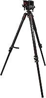 Vista 1 de BOG DeathGrip Aluminum Tripod with Durable Frame, Lightweight, Stable Design, Bubble Level, Adjustable Legs, Shooting Rest, and Hands-Free Operation