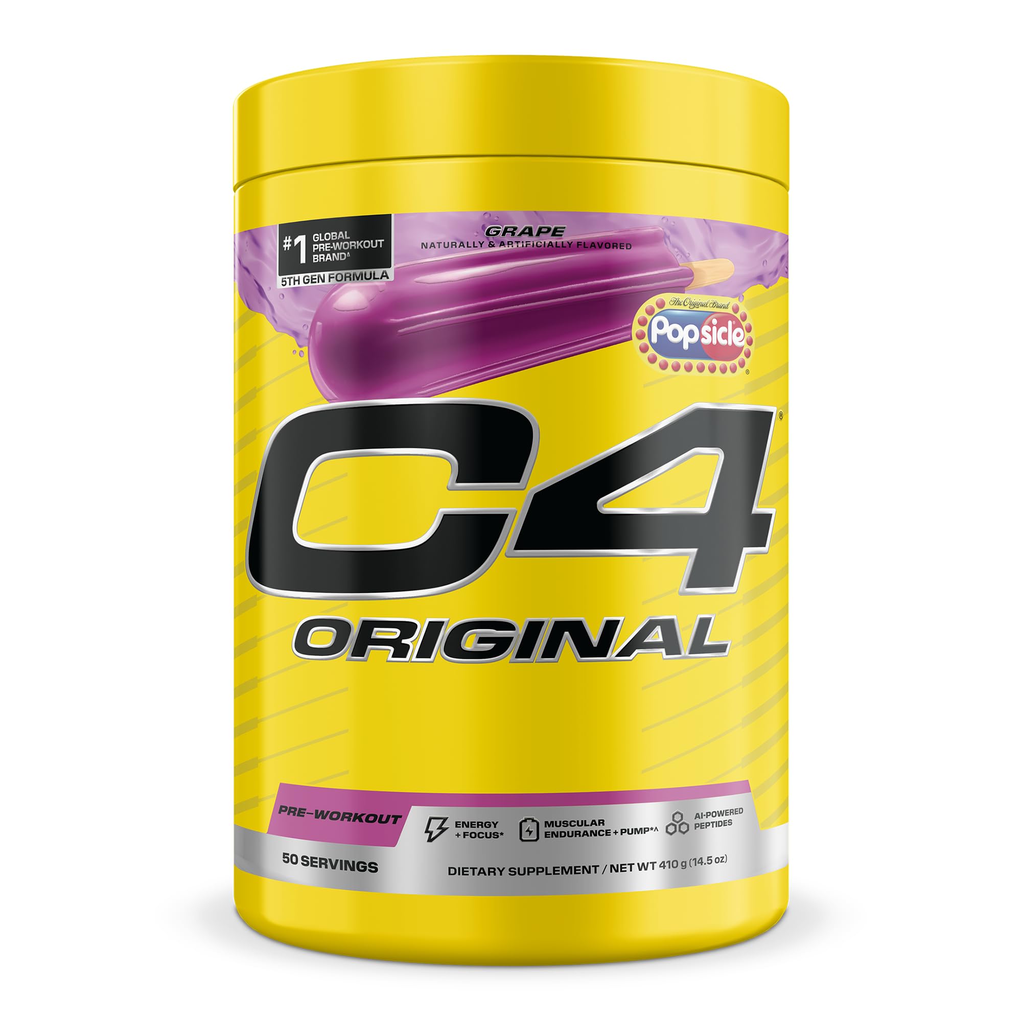 C4 Original Pre Workout with 200mg Caffeine, Icy Blue Razz, 30 Servings — Amazon image 25