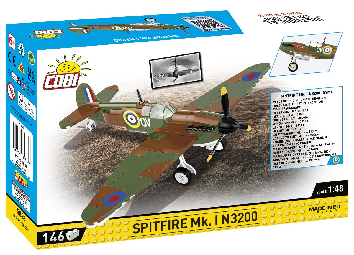 COBI Supermarine Spitfire Mk. I N3200