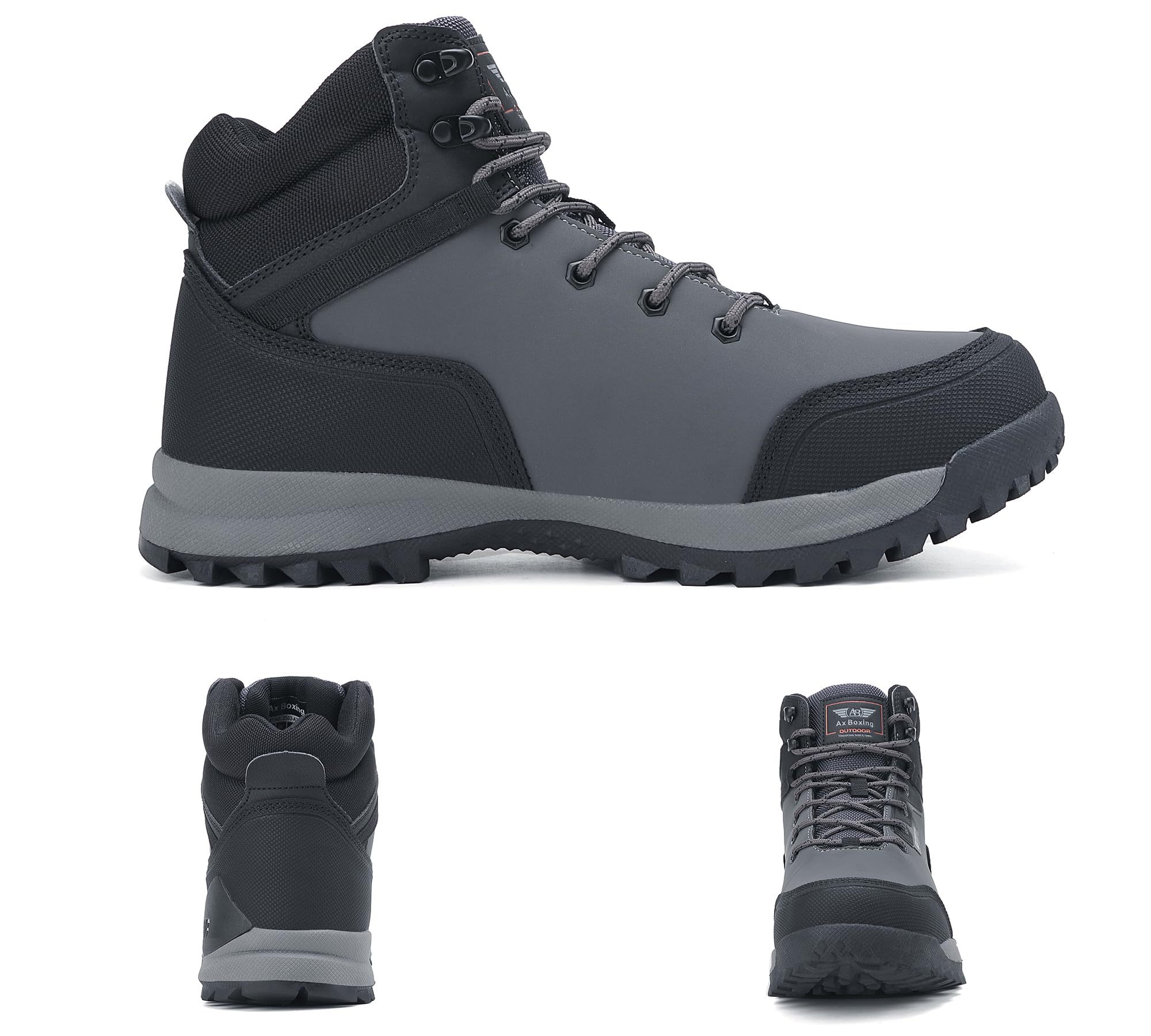 ARRIGO BELLO Winterschuhe Herren Winterstiefel Schneestiefel Warm Gefütterte Stiefelette Arbeitsschuhe Arbeitsstiefel Wandern Arbeiten 41-46