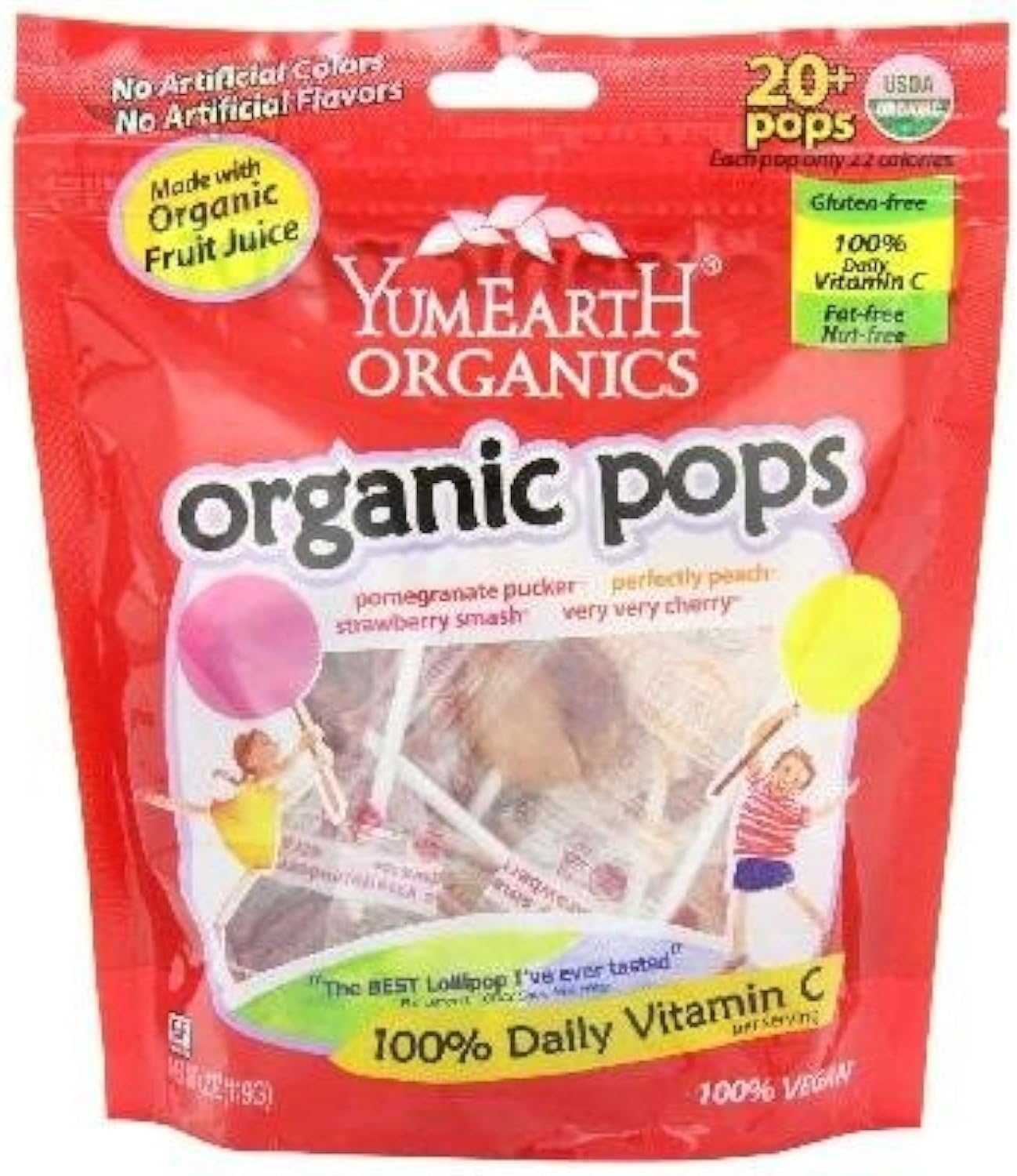 Yummyearth Fruit Lolli Pop
