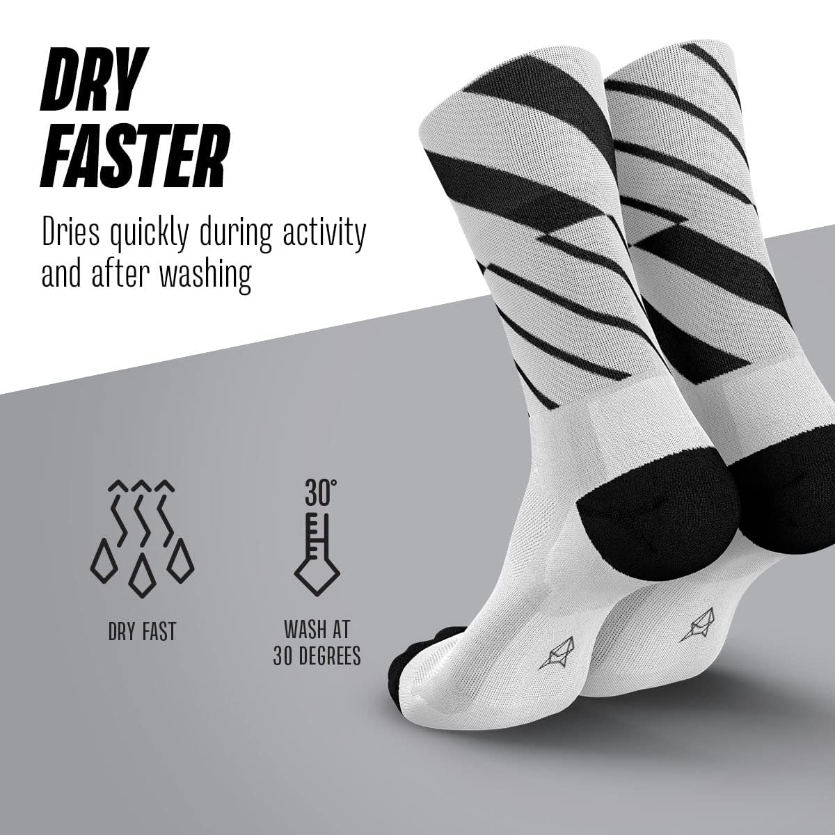 INCYLENCE ULTRALIGHT Laufsocken für Damen und Herren, atmungsaktiv und sehr dünn, 1 Paar