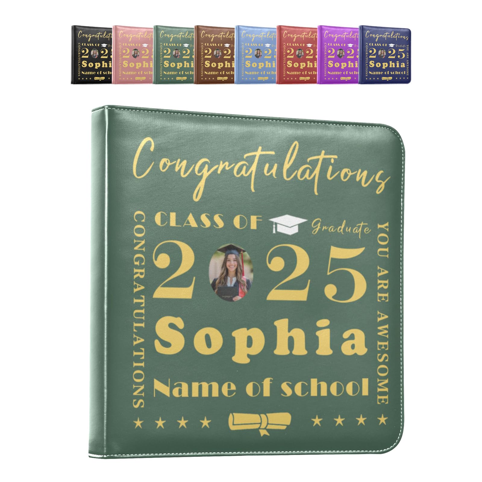 Amazon.com: zylymx Custom Picture Album Graduation Gift for 2025