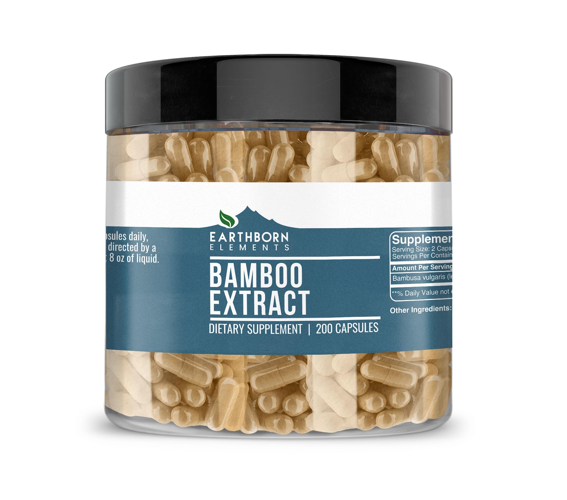 Bamboo 200 Capsules, Pure & Undiluted, No Additives