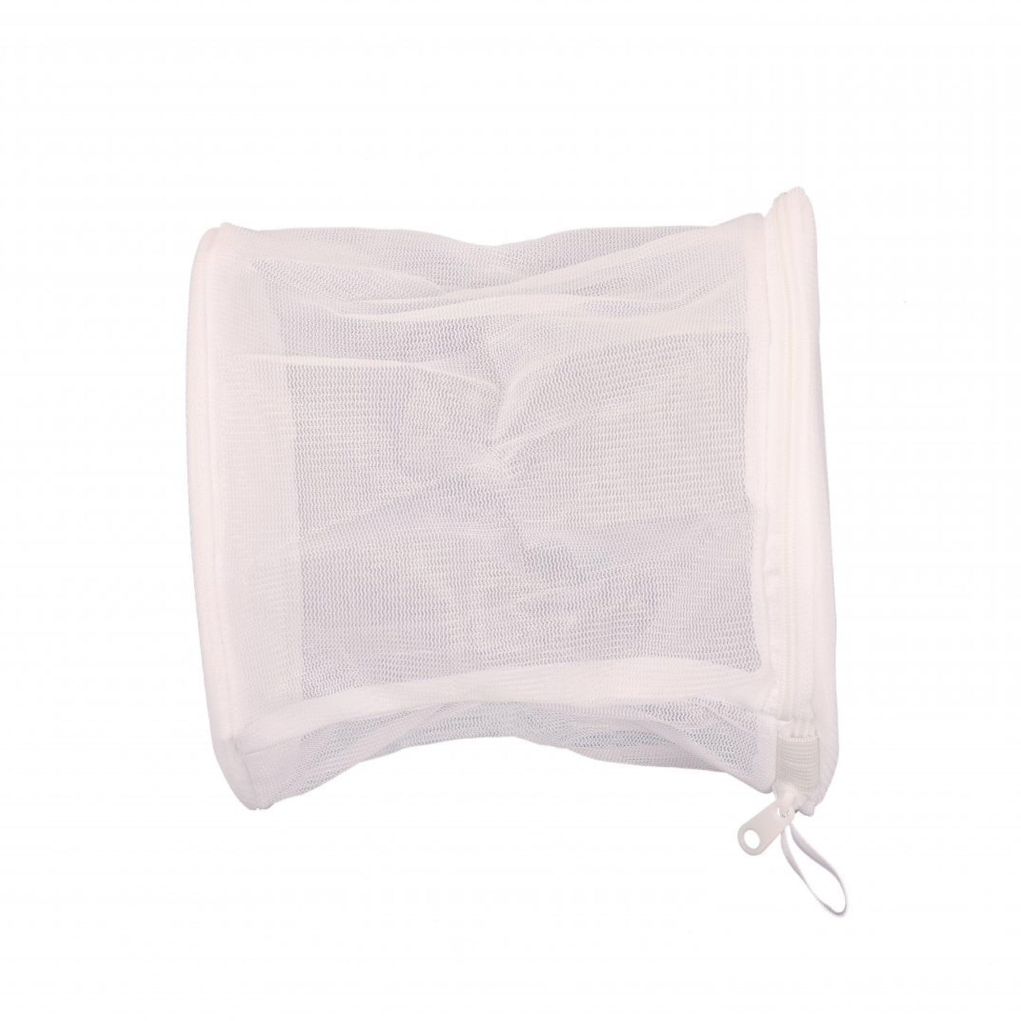 Oypla White Mesh Zipper Bra Laundry Washing Bags