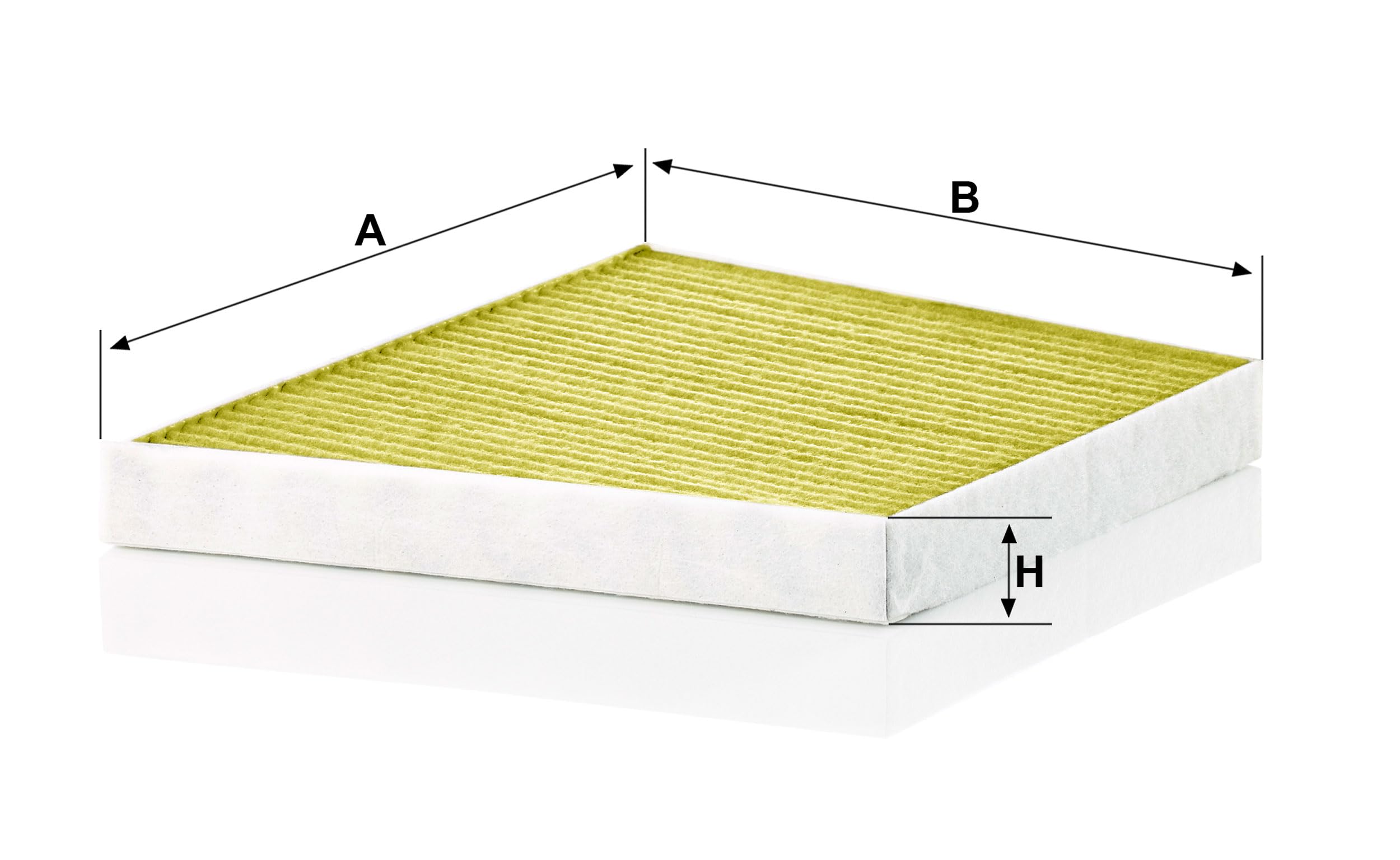 MANN-FILTER C 24 196 Filtro Aria Auto - Alta Qualità Per Autovetture E Veicoli Commerciali, Dimensioni 232x172x190 Mm