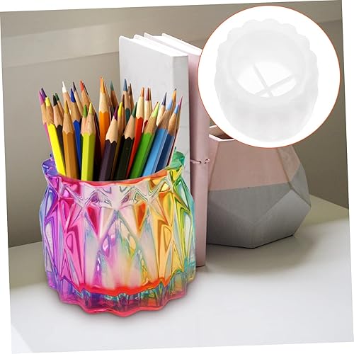 Miniatura 8 de Caja de decoración de plantas, florero, molde de silicona, portavelas, taza de fundición de resina de silicona para suculentas, moldes para macetas,