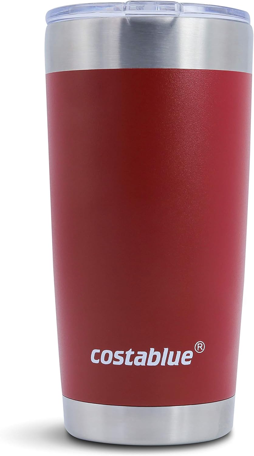 Costablue Travel Coffee Mug 20 Oz. Stainless Steel
