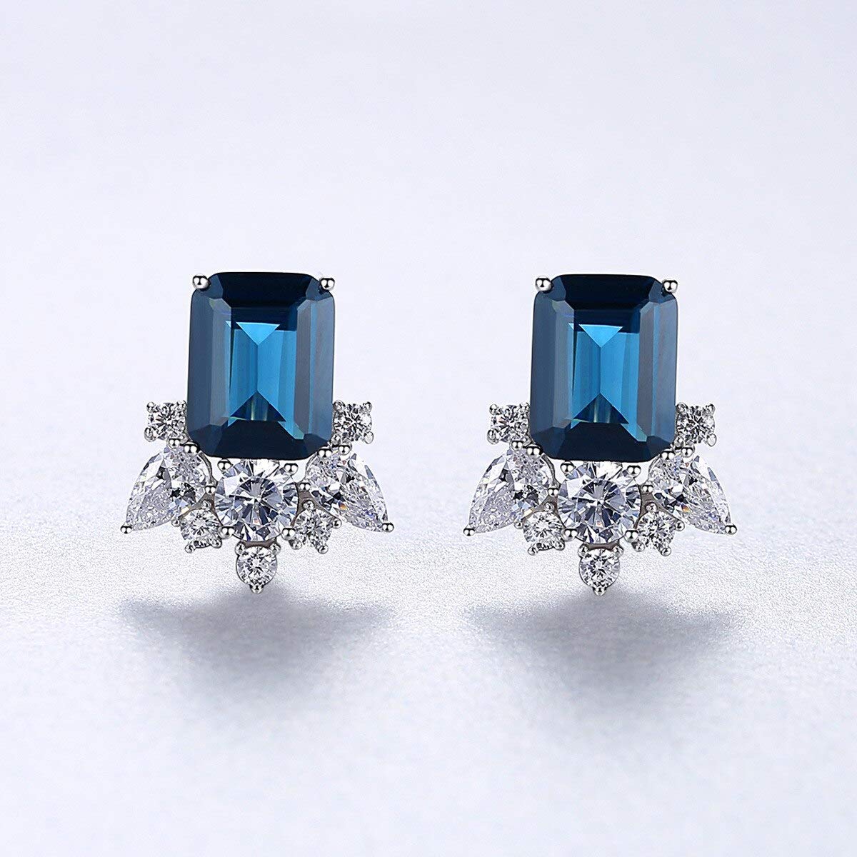 Boucles d'oreilles moissanite pour anniversaire de mariage - 4
