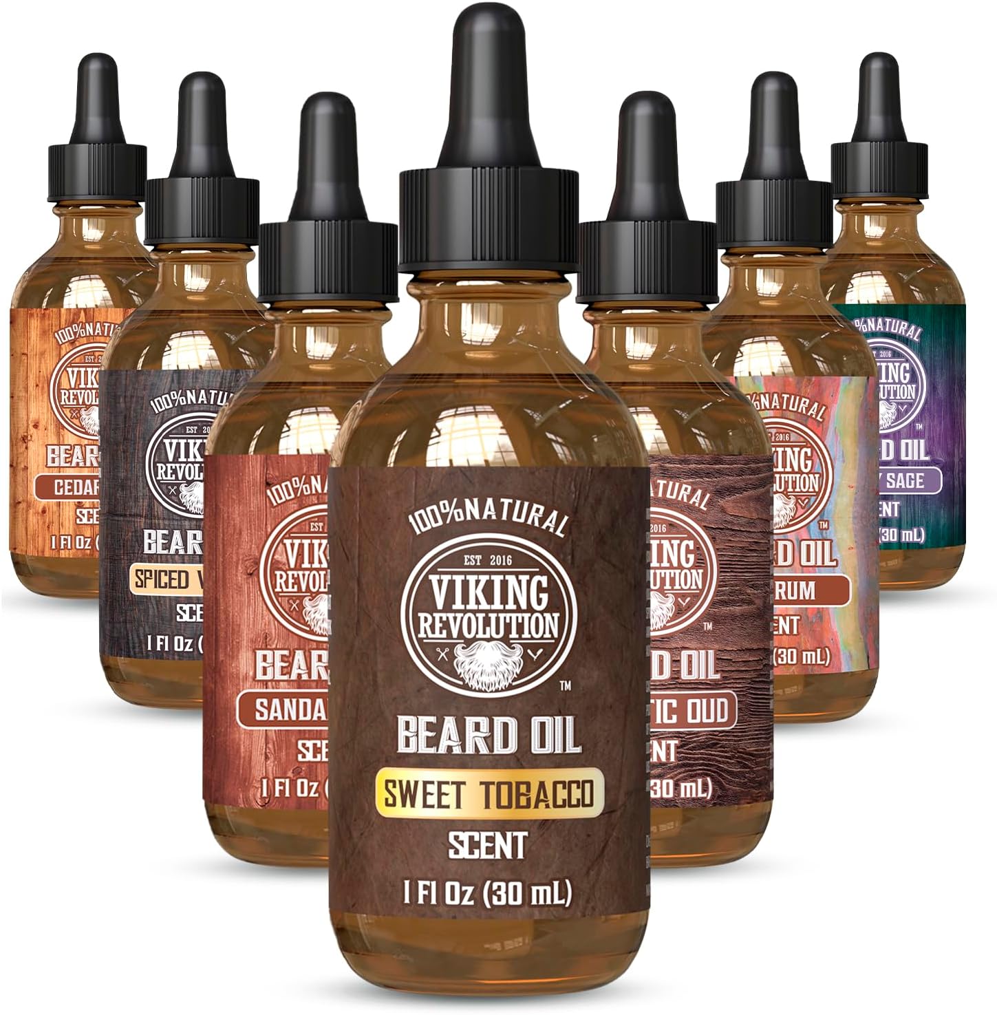 Viking Revolution Beard Oil - Sweet Tobacco - 1 fl oz