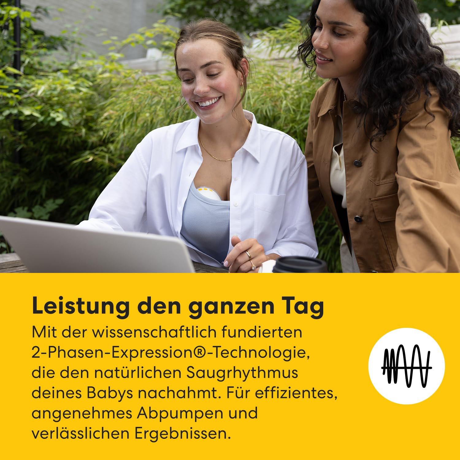 Medela Motion InBra tragbare elektrische Milchpumpe mit Aufbewahrungstasche