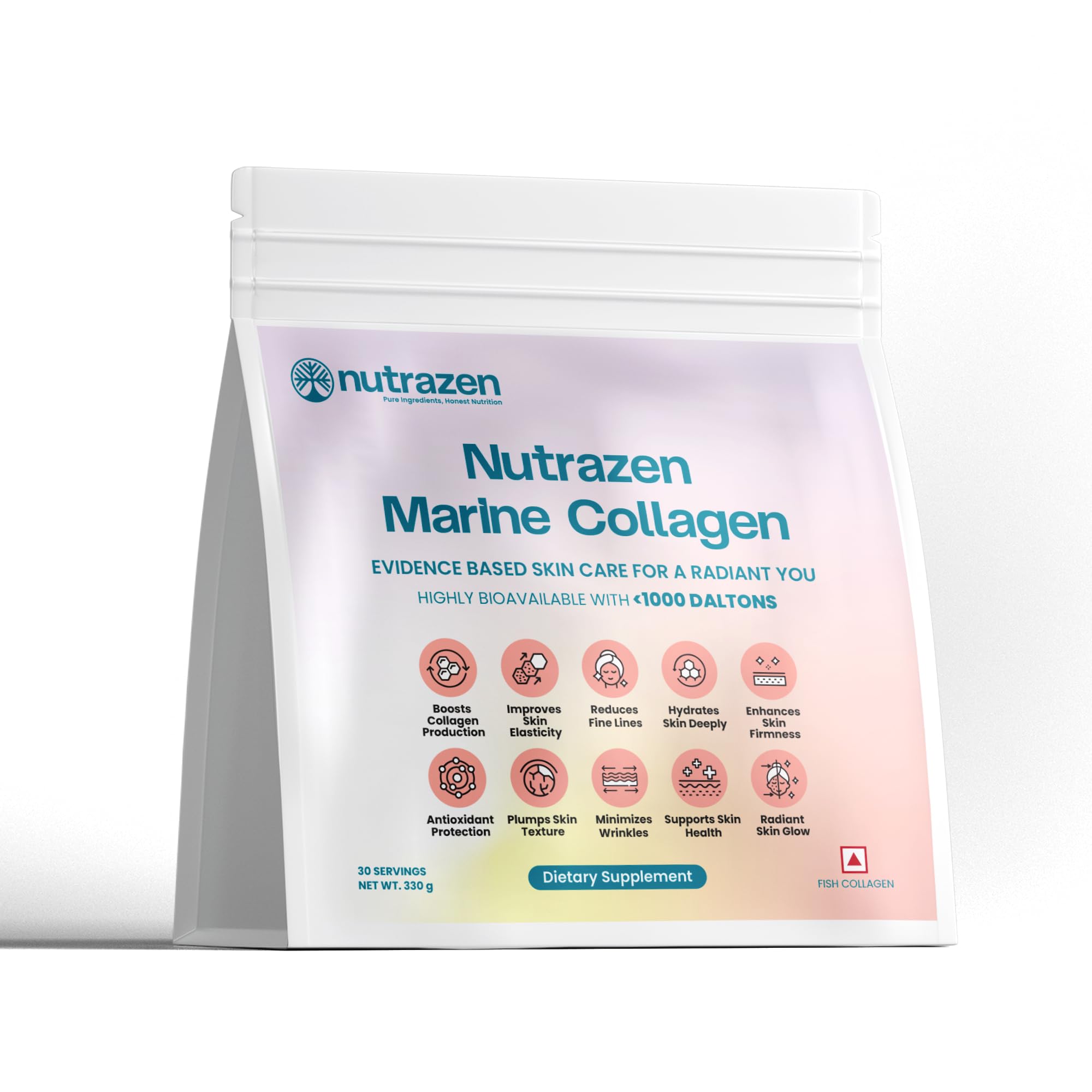 Nutrazen Korean Marine Collagen Powder Supplement for Women & Men 90Sachets — Amazon image 10
