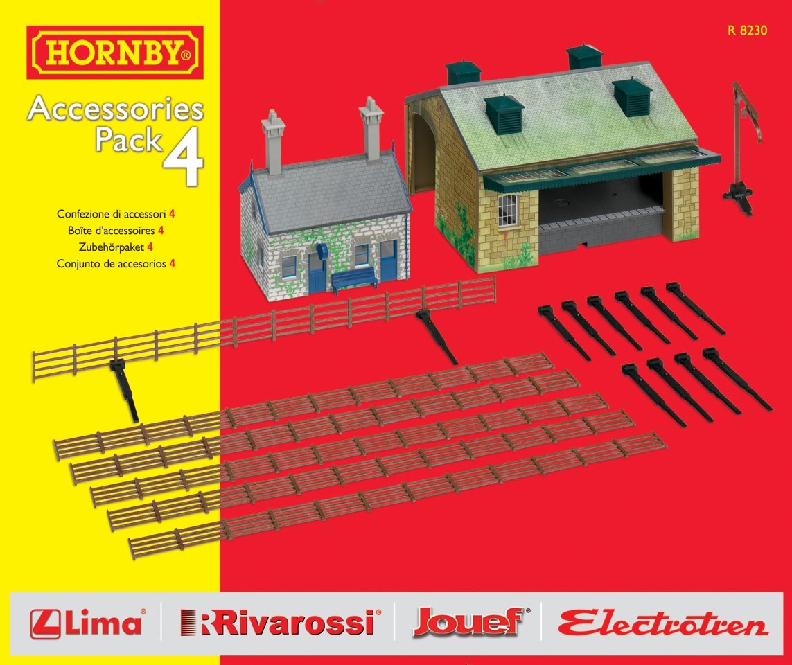 Hornby Building Extension Pack 4 00 Gauge Track Accessory