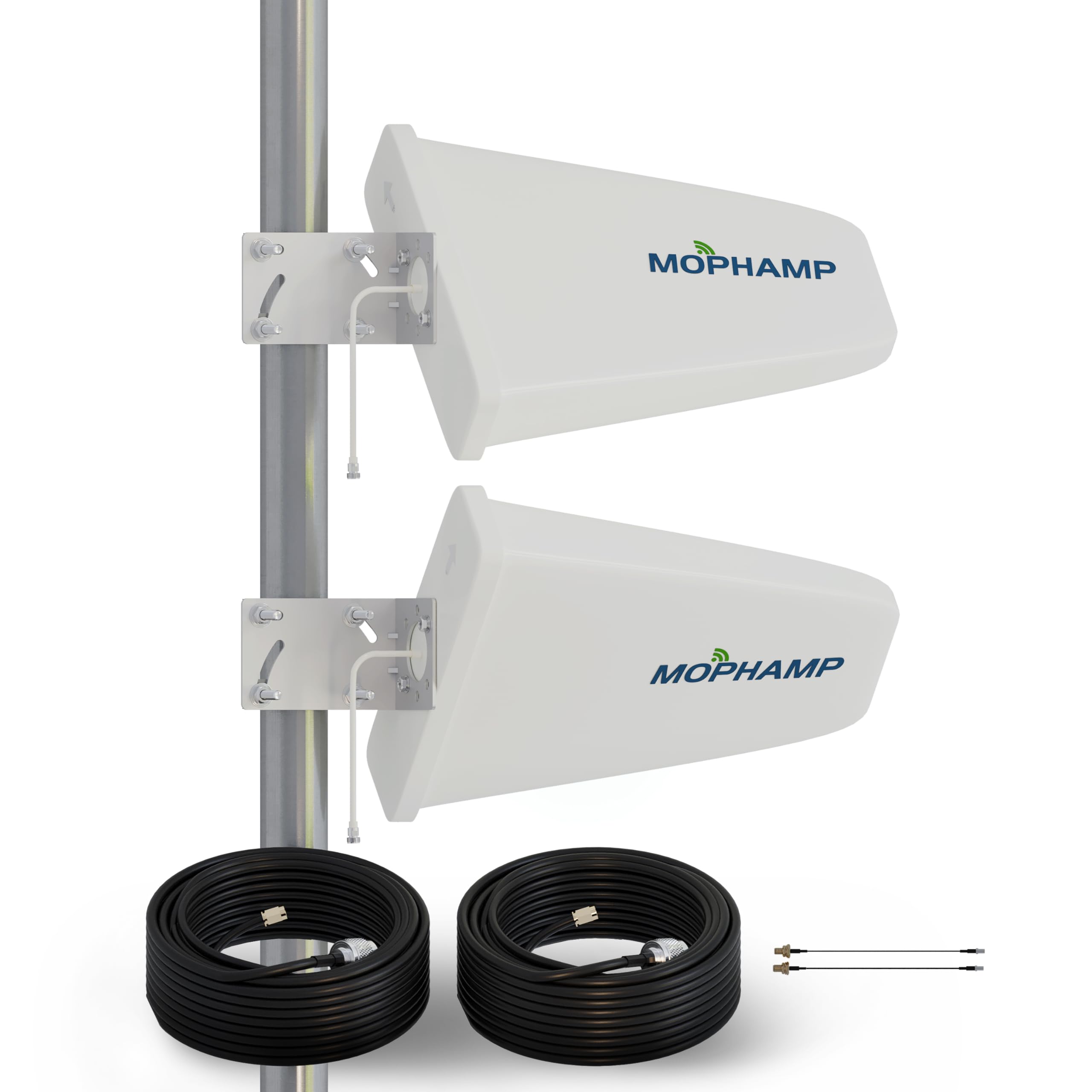 Antenne directionnelle externe MIMO 2 x 2 4G LTE/5G pour hotspot | Poteau de montage non inclus