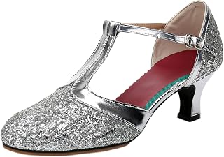 Wedge Sandals for Women 6 Sandals For Womens Latin Dance Shoes Heeled Ballroom Salsa Tango Party Sequin Dance Shoes Womens Sneakers Size 9 s7121167