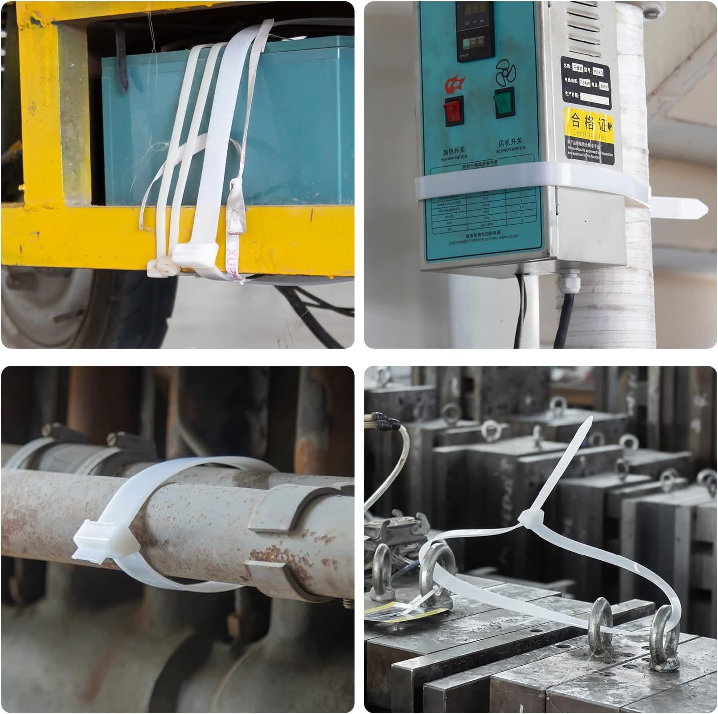 Amazon.com: Armpow 24 inch Blue Zip Ties Heavy Duty 50 PACK, 250