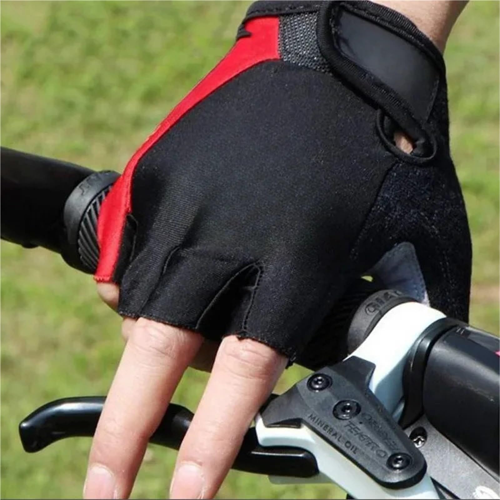 Guanti Da Fitness Guanti da ciclismo a mezze dita da uomo e da donna, antiscivolo, traspiranti, estivi, senza dita, sportivi, palestra, allenamento, bici Per Il Fitness