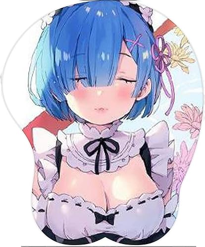 Miniatura 5 de IUPPA Alfombrilla de mouse de anime 3D Anime Girl Soft Gel Gaming Mouse Pad Alfombrilla de mouse pad reposamuñecas Regalos - Q8