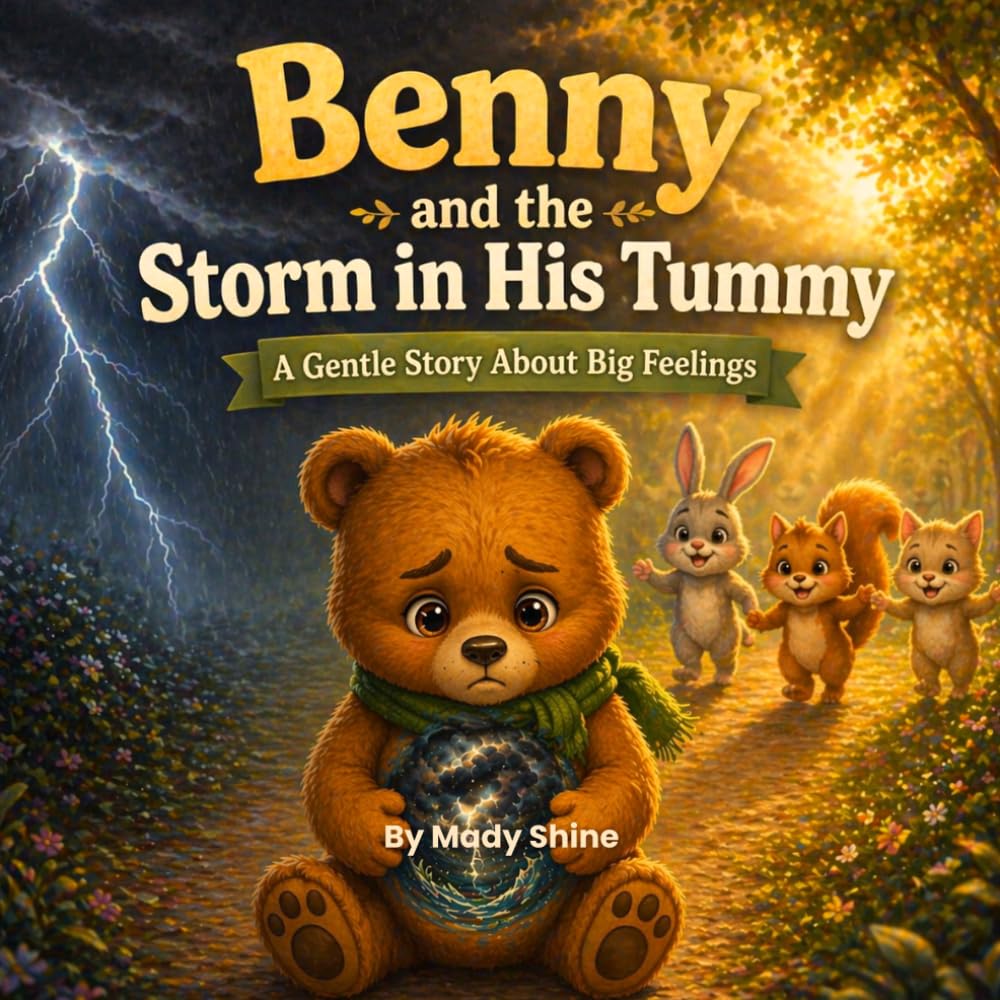 Benny And The Storm In His Tummy: A gentle story about Big Feelings (Benny Stories)