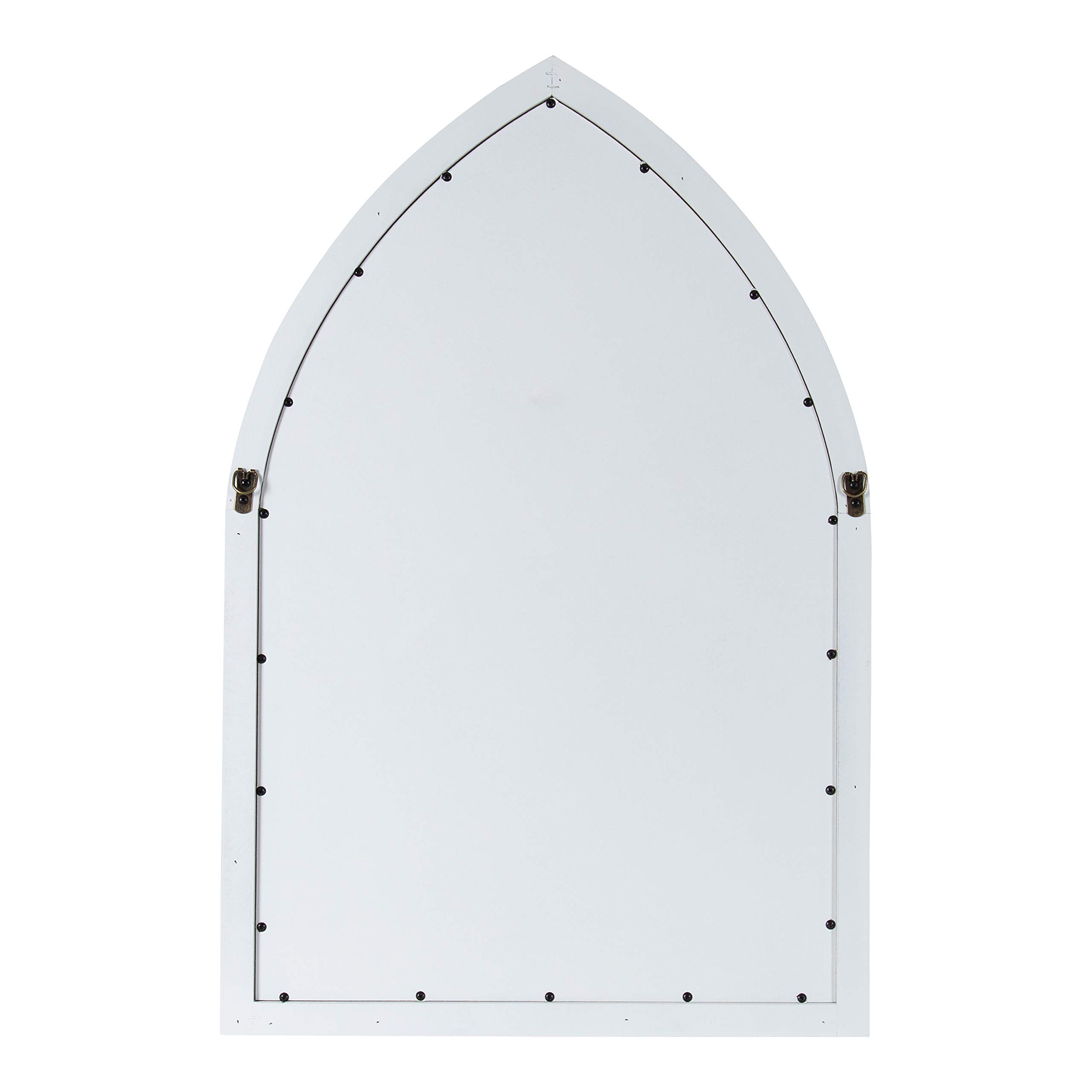 ヴィンテージ風 洋風 アーチ型ホワイトミラー Amazon.co.jp: Kate and