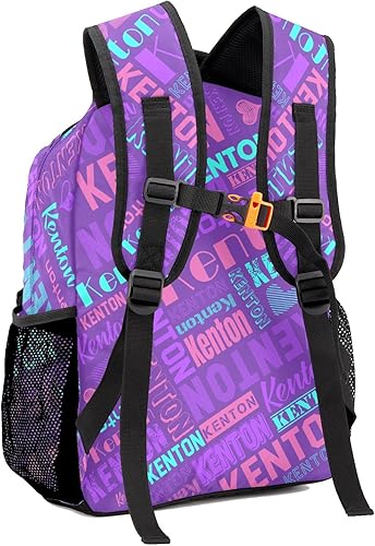 Miniatura 3 de Mochila escolar personalizada para niños y niñas, mochila personalizada con nombre personalizado, Style 8, Moderno