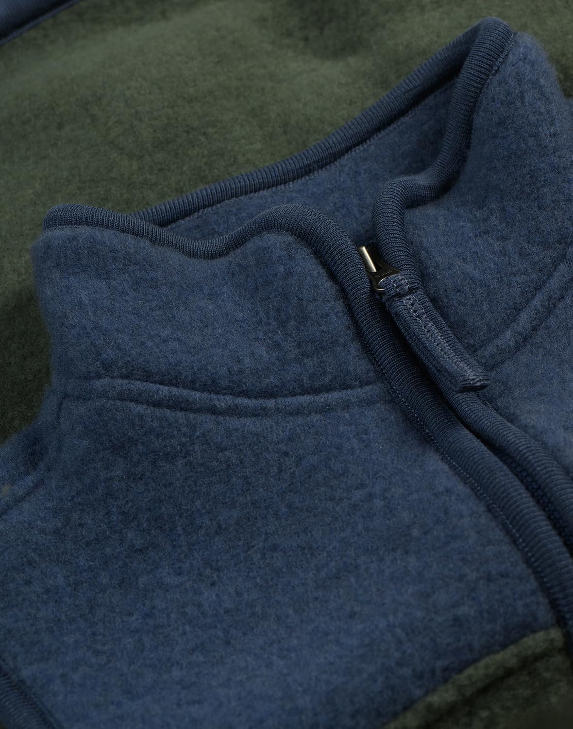 Dilling Kinder Weste aus Merino Wollfleece