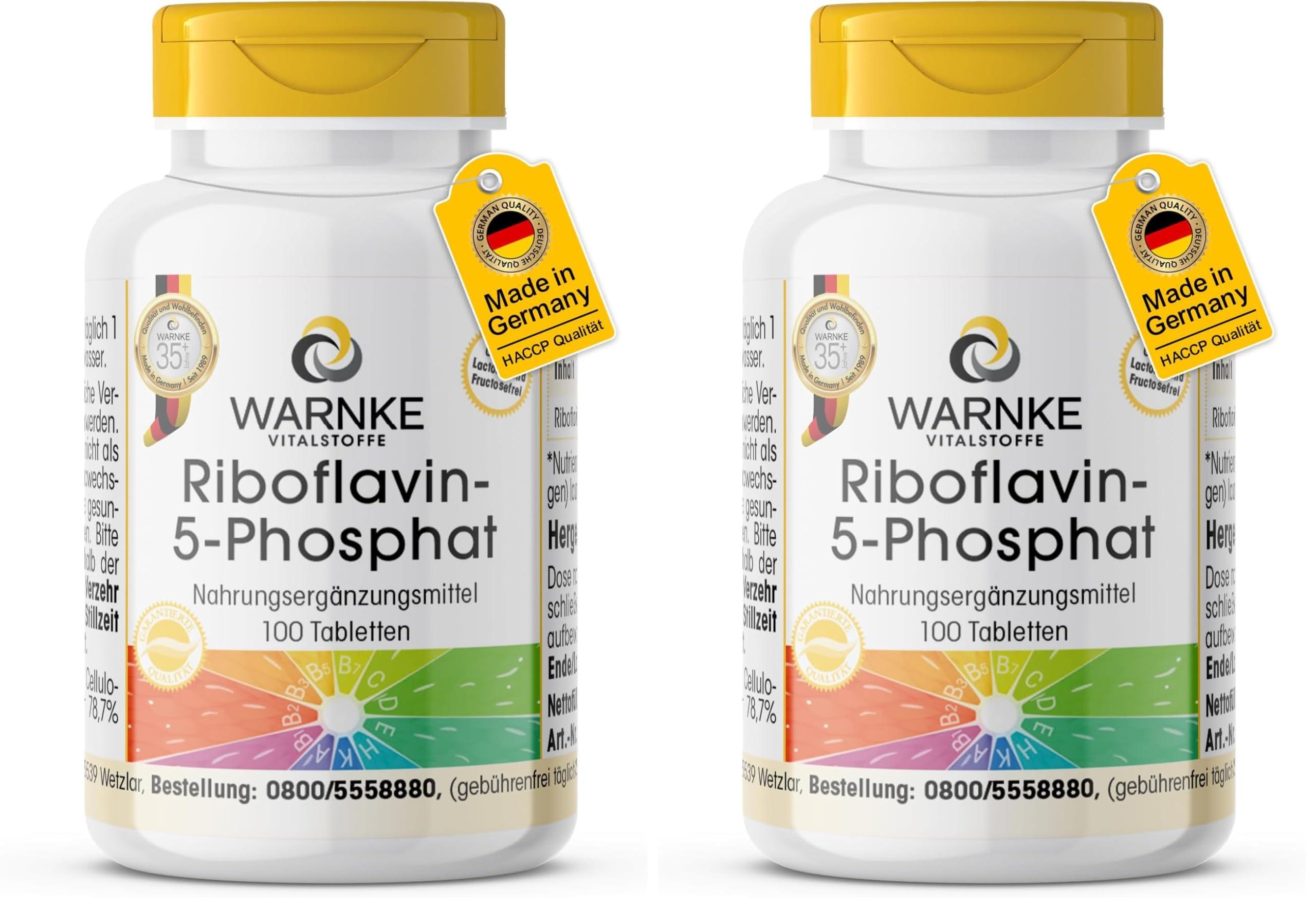Riboflavine 5-phosphate Warnke qualité des pharmacies allemandes - 11