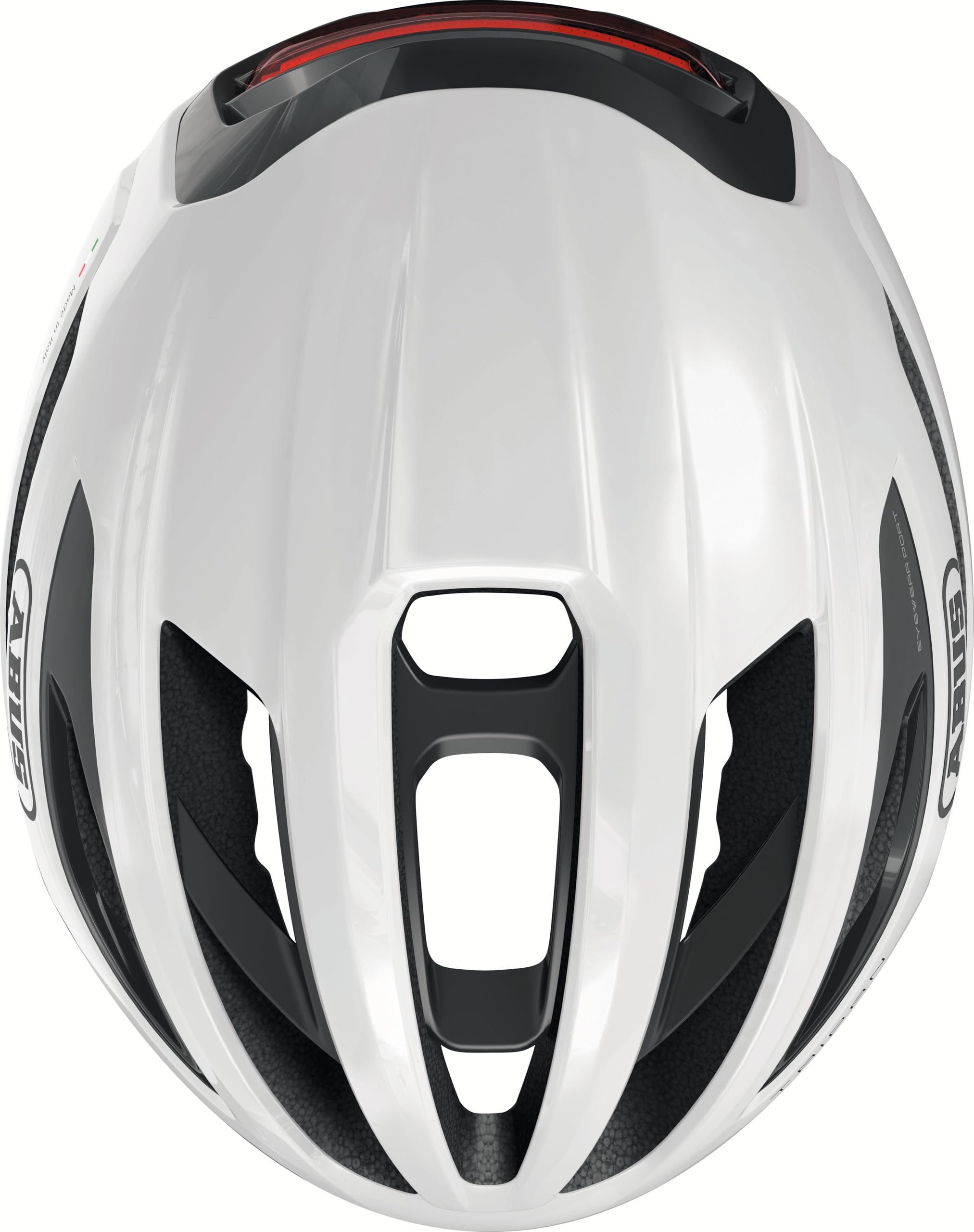 ABUS Casco Gravel, modello Taipan LED – Casco da bicicletta con luce per bicicletta Gravel, leggero, versatile e ben ventilato, con supporto per occhiali, per ragazzi, donne e uomini