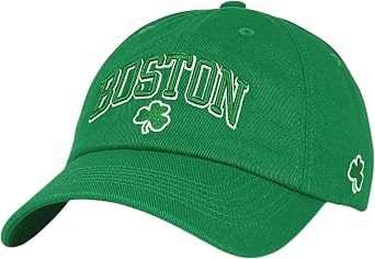 E BY ELIDAN Boston Shamrock Cotton Dad Hat - Unstructured Low Profile Irish Cap