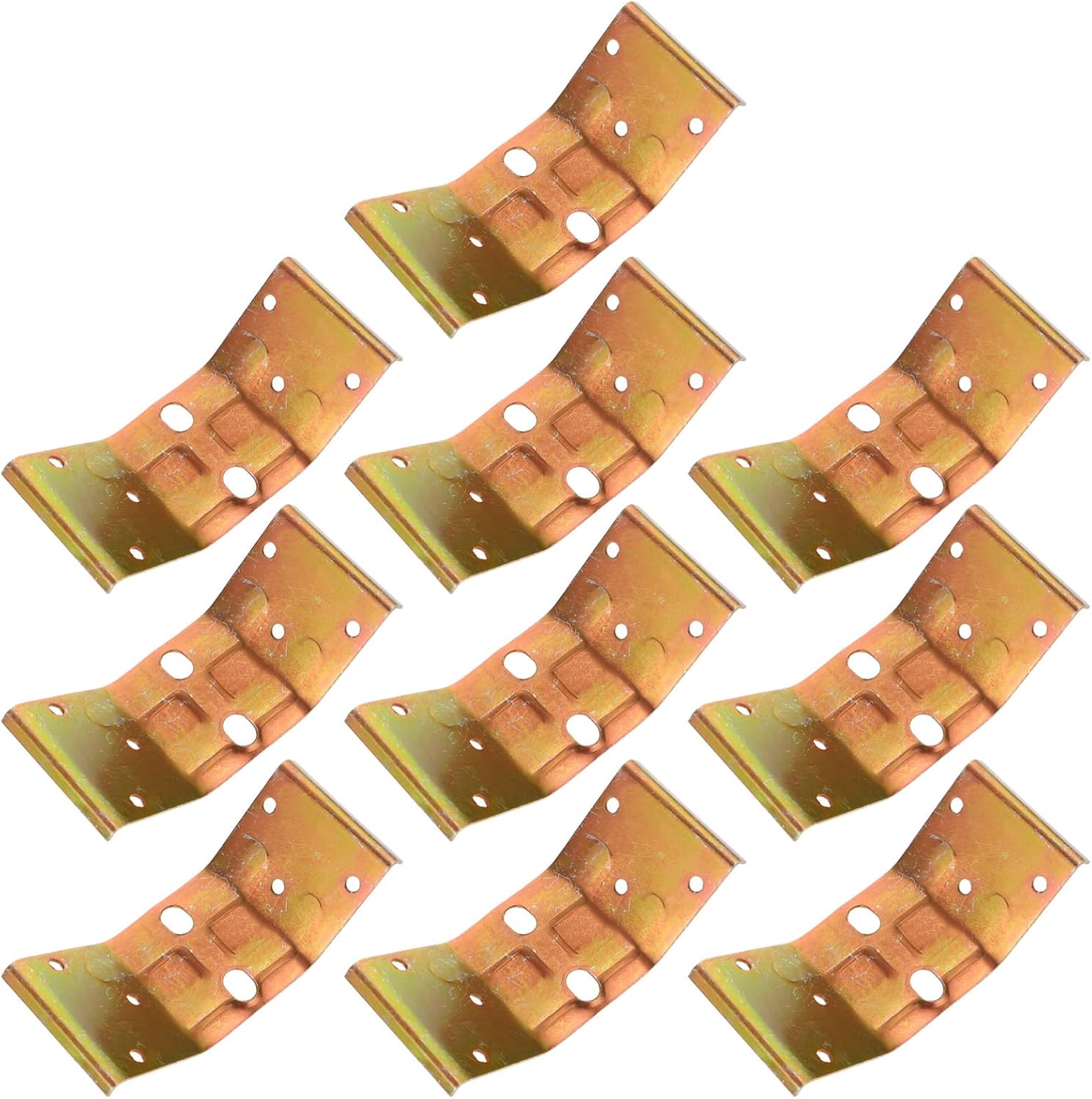 TEHAUX Shelving Brackets Decorative Shelves 10pcs Surface