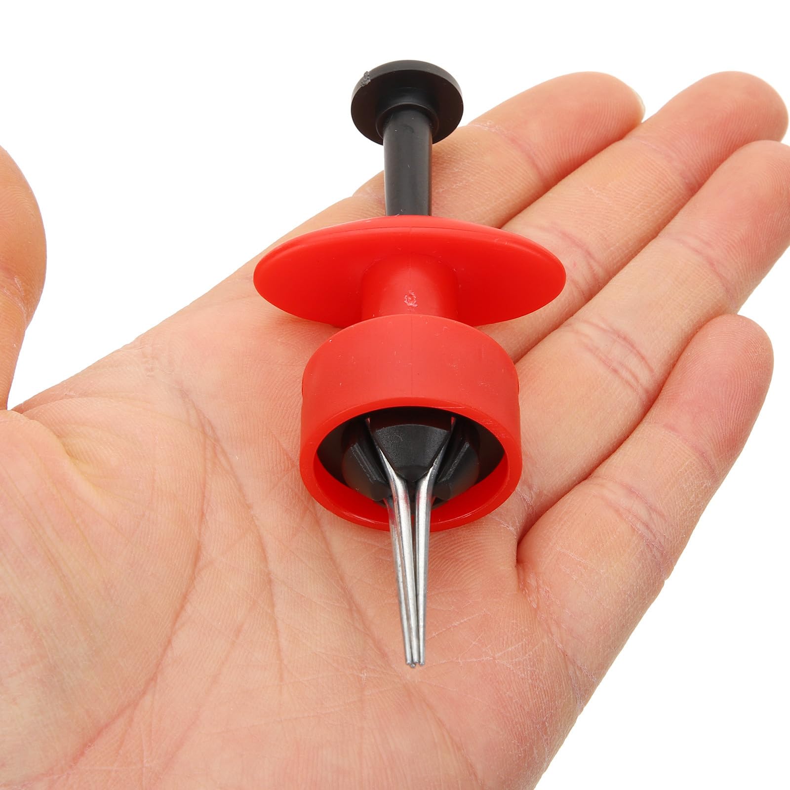 ORFOFE Clip para Lombrices Rojas de Pesca Juego Multifuncional 2 Clips Plásticos Resistentes y 1 Tira Elástica 15X3 CM 3000 Unidades Equipo Práctico para Aficionados Pesca — view 9