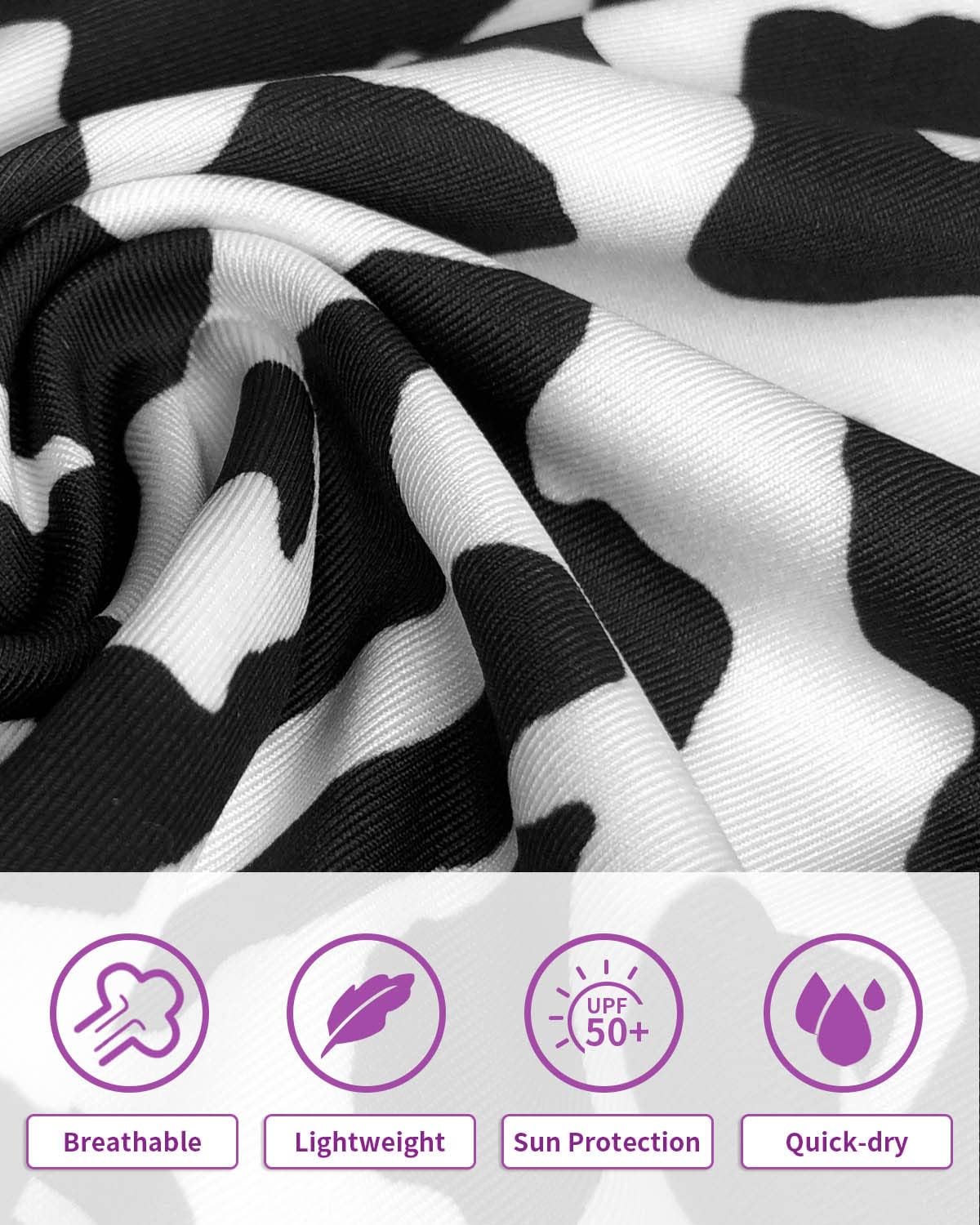 Soneven Women's Long Sleeve Golf Polo Shirts Moisture Wicking Quick Dry Half-Zip Pullover Athletic Workout Striped Tops - Image 5