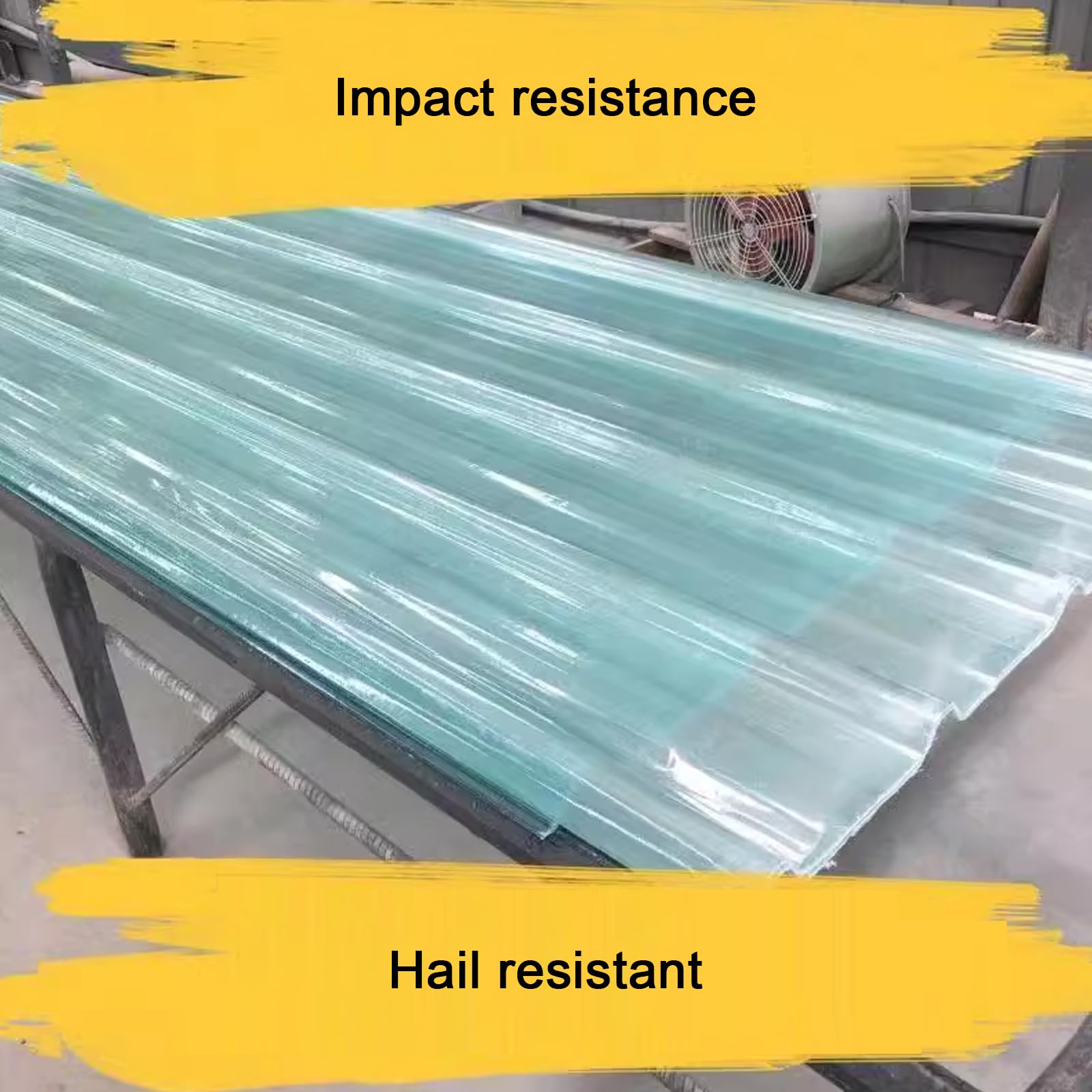 Glasfaser-Tageslichtplatten 1,5mm - Wetterfeste Dachplatten Für Wintergarten & Carport