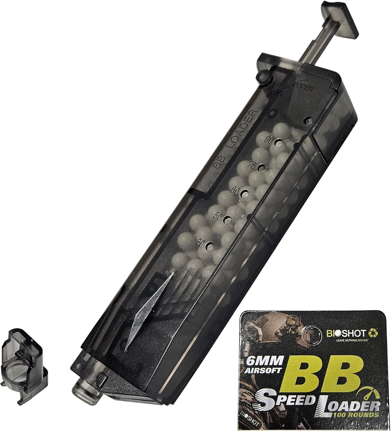 BioShot Airsoft Speed Loader for 6mm BBS This High