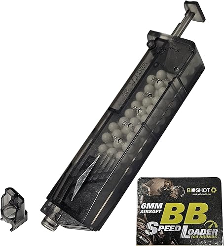 BioShot Cargador de velocidad Airsoft para BBS de 0.236 in - Esta recarga rápida universal de alta capacidad es uno de tus nuevos accesorios