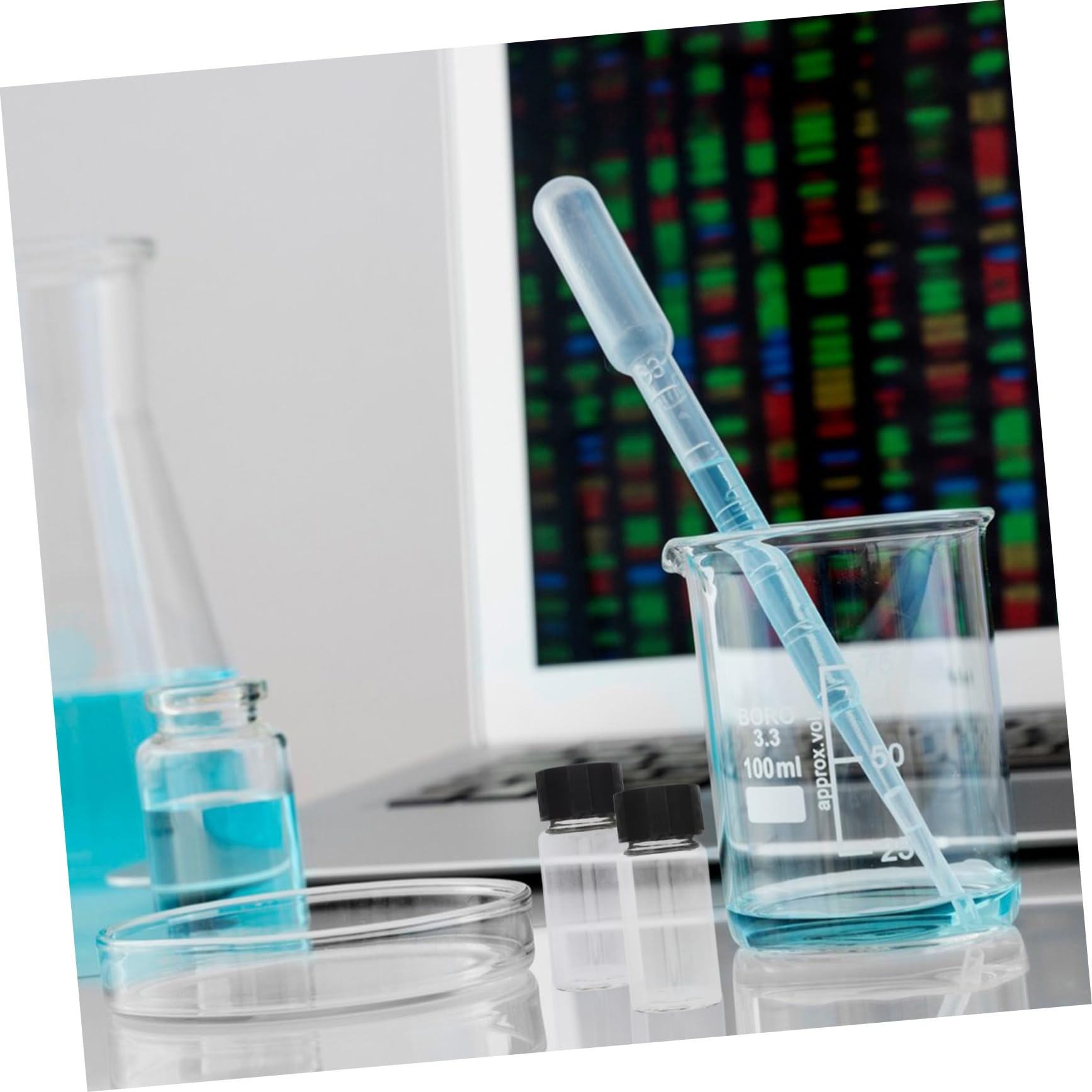 Alipis 100 Piezas Vial De Muestra Con Almohadilla De Tapa De Plástico Con Tapas Minibotellas Con Tapa Tubos De Ensayo De Plástico Con Tapas De Muestra Transparente Páginas