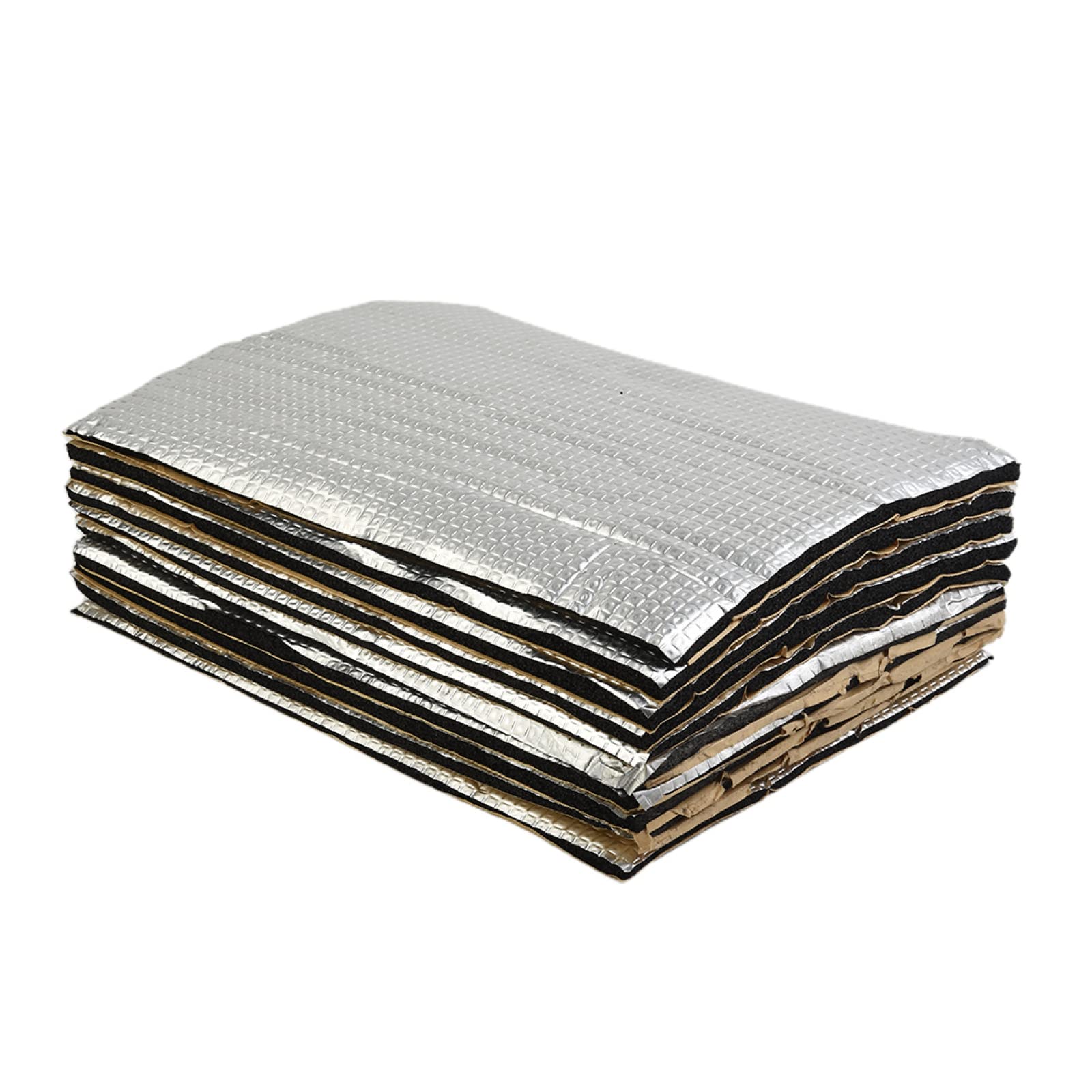 12 Pièces D'isolation Phonique 40 X 25 Cm 5 Mm Tapis Voiture