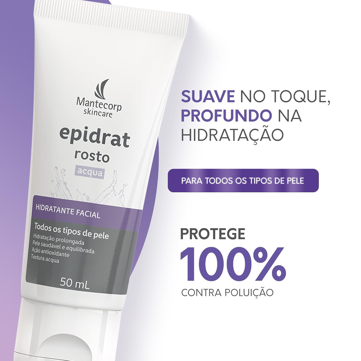 Hidratante Facial Epidrat Acqua – 50ml – Textura Leve e Rápida Absorção – Mantecorp em promoção! Veja a oferta e mais achadinhos de Hidratação 4 Hoje é o melhor dia para comprar Hidratante Facial Epidrat Acqua – 50ml – Textura Leve e Rápida Absorção – Mantecorp com aquele preço maroto! Promoção! Aproveite a oferta! 4