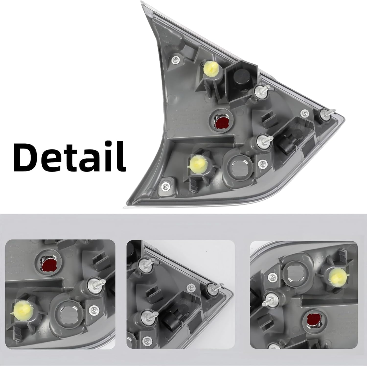 Right Inner Tail Light Replacement for 2014 2015 2016 Nissan Rogue NI2803103 265504BA1A Passenger Side Rear Brake Tail Lamp