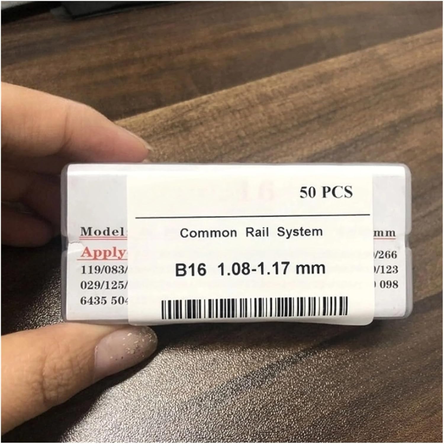 B16 (1.080-1.170mm) Adjusting Shim B16 Common Rail Injector Adjustment Shims B16 Gasket Seal Washer B16