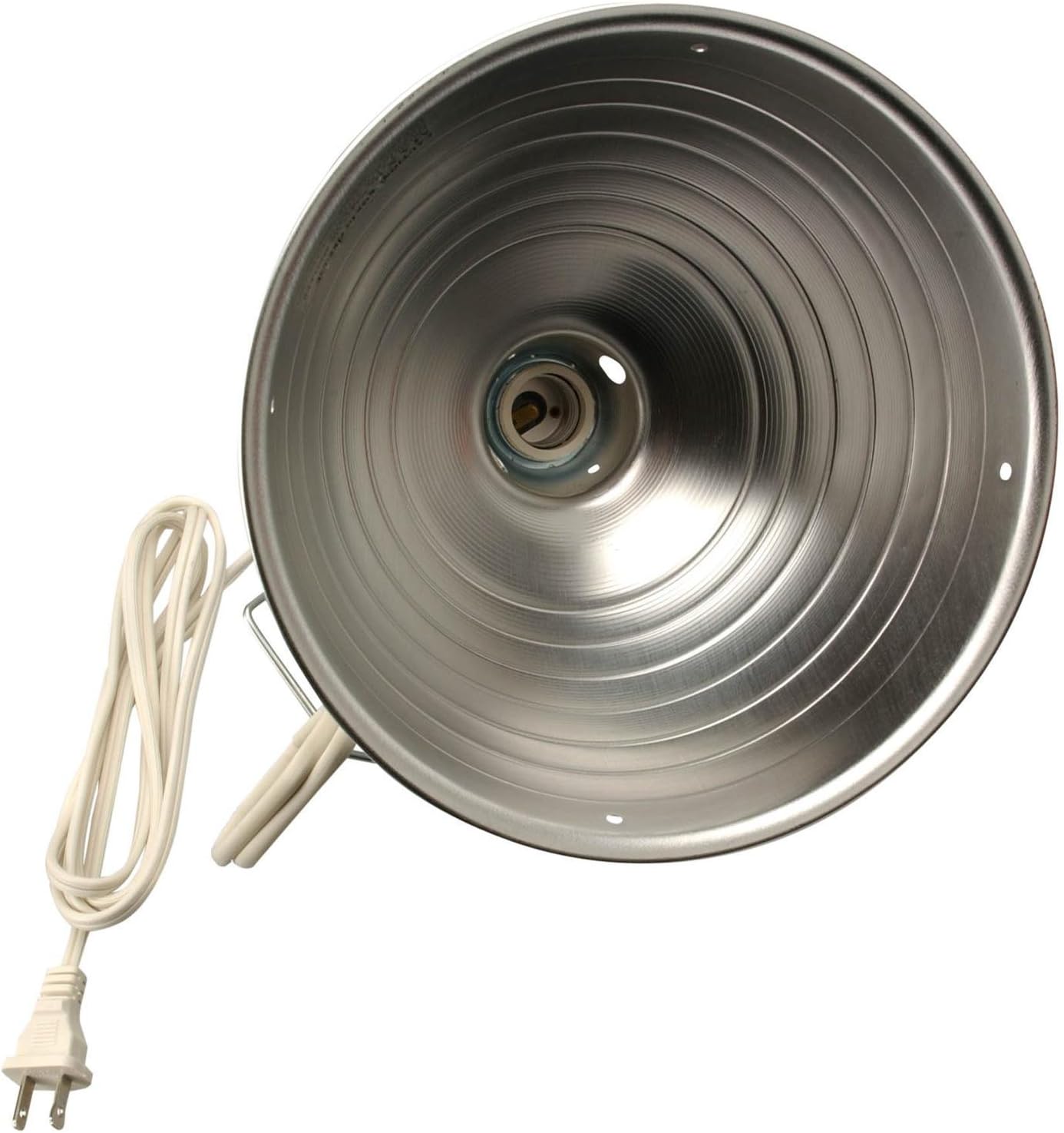 Woods 0162 18/2 SPT-2 Clamp Lamp with 10 Inch Reflector; 150 Watt; 6 Foot Cord
