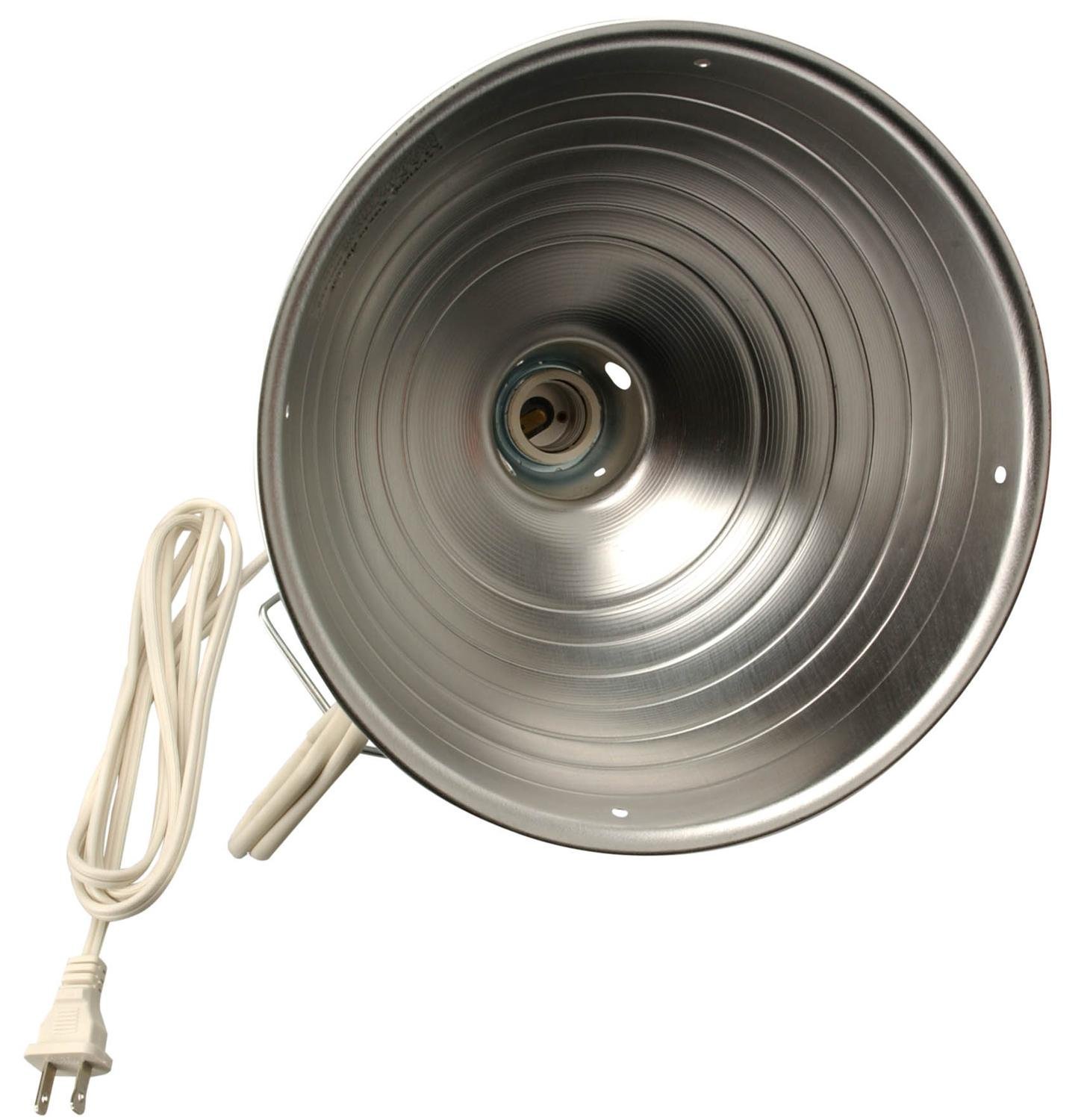 Woods 0162 18/2-Gauge SPT-2 Clamp Lamp with Reflector, 10-Inch, 150-Watt, 6-Foot-image-9