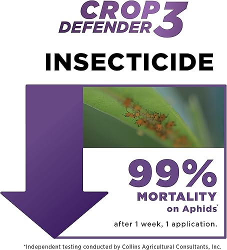 Miniatura 4 de Grower's Ally Crop Defender 3 listo para usar, 24 onzas, control natural, seguro y orgánico de insecticidas y fungicidas para plantas, moho