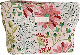 Bolsa de cosméticos Galsang con diseño de flo...